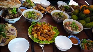 Mâm Cỗ Đám Giỗ Miền Trung- Việt Kiều Sẽ Xúc Động Khi Xem Cảnh Này