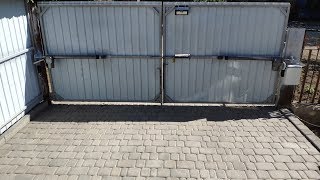 УСТАНОВКА АВТОМАТИКИ НА РАСПАШНЫЕ ВОРОТА