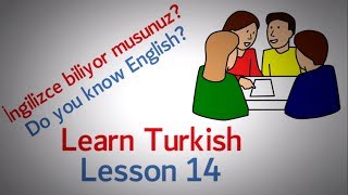Learn Turkish Lesson 14 - Communication Problem Phrases (Part 1)
