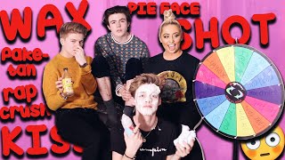 HILARIOUS SPIN THE WHEEL CHALLENGE! ft NEWHOPECLUB!! ??