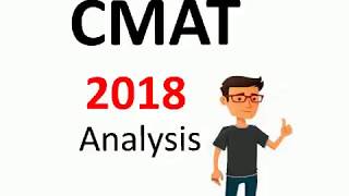 CMAT 2018 analysis and expected cutoffs
