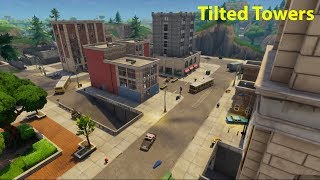 Fortnite: Battle Royale - Exploring The New City - Tilted Towers