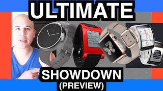 Apple Watch vs Moto 360 vs Samsung Gear S vs Gear 2 vs Gear 2 Neo vs Gear Live vs LG G Watch R
