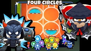 BTD6 - Four Circles CHIMPS Black Border (Ninja Madness!) - (Outdated)