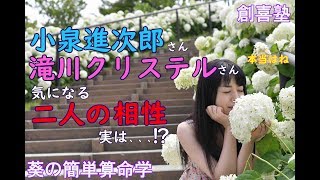 小泉進次郎さん滝川クリステルさんの結婚の相性を算命学で鑑定！！これって・・