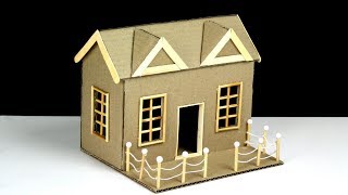 How To Make a Beautiful Cardboard House (with dimensions)