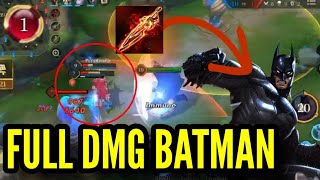 NEW BATMAN ONESHOT BUILD | Top 1 | Conqueror | Arena Of Valor / ROV / Liên Quân / 傳說對決 / 펜타스톰