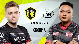 CS:GO - NRG vs. FaZe [Overpass] Map 2 - Group A - ESL One Cologne 2019