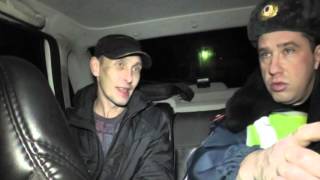 Пьяный водитель с женой на 99, переулок Крайний. Место происшествия 27.11.2015