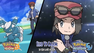 Pokemon Sun and Moon: Trainer Sun Vs Calem (Pokemon Multiverse)