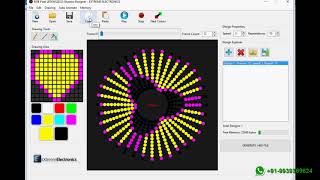 PIXEL LED CIRCLE/CHAKRI ANIMATION DETAILS