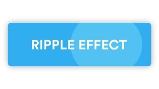 Ripple Effect with CSS3  [Material Design]