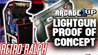 Arcade1up Light Gun MOD - mame light gun games !!