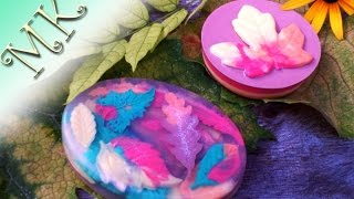 Мыловарение/Осеннее мыло/2 варианта/Мыло из мыльной основы/Мыло своими руками/Идеи мыла/DIY