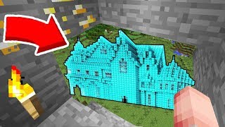 Я КОПАЛ ШАХТУ И НАШЁЛ ЭТОТ ДОМ ИЗ АЛМАЗОВ В МАЙНКРАФТ НУБИК ИГРАЕТ В MINECRAFT 100% ТРОЛЛИНГ ЛОВУШКА