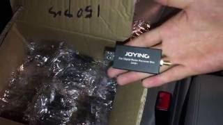 Joying Car Digital DAB+ Radio Receiver Testing on 10.1" Android 5.1 or 4.4 car head unit