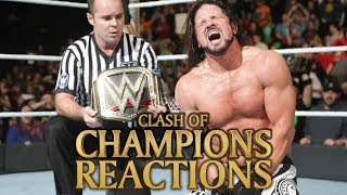 WWE Clash Of Champions 2017 Reactions
