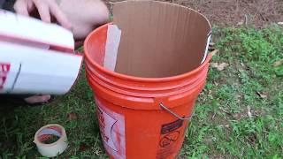 Как сделать печь ракету из бетона своими руками. How To Make A  Concrete Rocket Stove