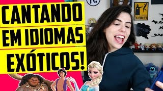 MÚSICAS DA DISNEY EM IDIOMAS EXÓTICOS! #2