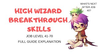breakthrough skills ragnarok mobile - highwizard job breaktrough - ragnarok mobile ( English)