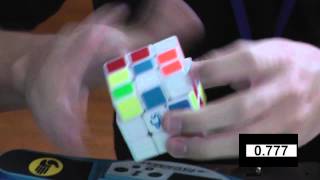 Feliks Zemdegs 5.66 twice - slow motion