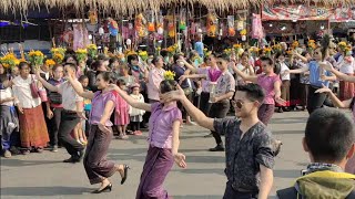 ขบวนมหาวิทยาลัยมหาสารคาม+มหาวิทยาลัยนครพนม | งานนมัสการพระธาตุพนม ประจำปี 2563 | 01.02.2563