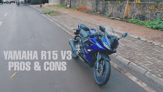 YAMAHA R15 V3 PROS AND CONS