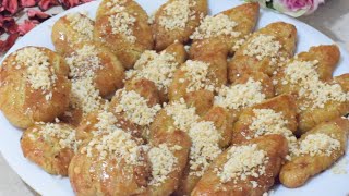 طريقة عمل رموش الست ( عيون الشهد ) الناعمه المرملة جداااا