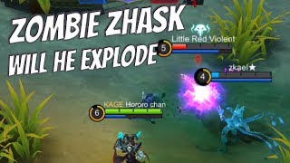 ZOMBIE ZHASK AND NATALIA VS ZHASK JR