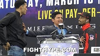 (FIREWORKS!) DAVID BENAVIDEZ AND J'LEON LOVE GO AT IT IN HEATED ALTERCATION; TRADE NASTY INSULTS