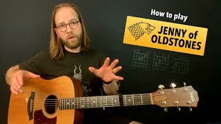 ? Guitar lesson for "Jenny of Oldstones" w/ chords (Game of Thrones / Florence + The Machine)