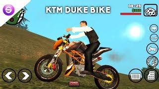 Install Ktm Duke Bike Mod for GTA SA ! Android