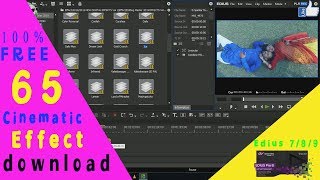 CINEMATIC EFFECT || Cinematic Color Effect ll Edius 7/8/9 Effect ll Free download