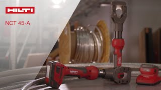 INTRODUCING Hilti's NCT 45-A Inline ACSR Cutter