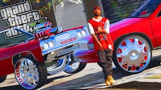 Bloods Donk Recovery, Gang Wars & Drive-Bys! - GTA 5 Gang Mod - Day 115