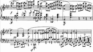 Vladimir Ashkenazy plays Scriabin sonata no. 1 Presto [3/4]