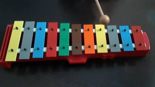 Во саду ли, в огороде МЕТАЛЛОФОН russian song HOHNER glockenspiel