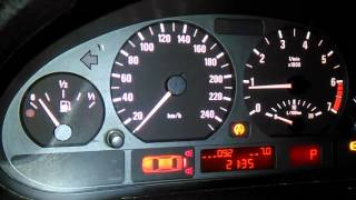 Точная проверка температуры охлаждающей жидкости BMW e46