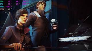 Dishonored 2 Gameplay On i5-3470 8GB RAM GTX 1060 3GB Ultra Setting 1080P Benchmark