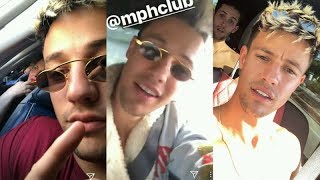 Cameron Dallas | Instagram Story Videos | February 8 2018