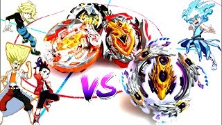 ANIME BATTLE:Bloody Longinus VS Z Achilles+Emperor Forneus+Crash Ragnaruk|LUI vs AIGA+FUBUKI+RANJIRO