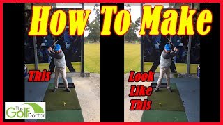 How To Make A Right Handed Golf Swing Look Left Handed