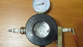 Проверка свечей зажигания под давлением