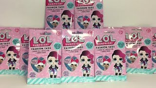 LOL Surprise Dolls Fashion Tags Blind Bags & Stickers Toy Unboxing & Review