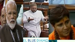 PM MODI, OWAISI & SADHVI PRAGYA TAKES OATH AS MP. BIJAPUR INFO NEWS. 19/06/2019