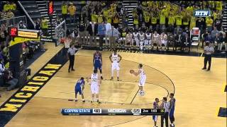 Austin Hatch scores at Michigan