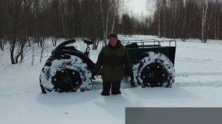 ВЕЗДЕХОД-69 и его характеристики: проходимость по глубокому рыхлому снегу.