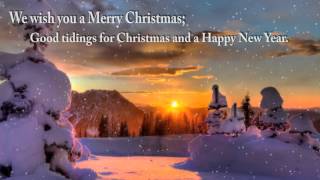 We wish you a Merry Christmas (karaoke). Английские песни для детей. Наше всё!