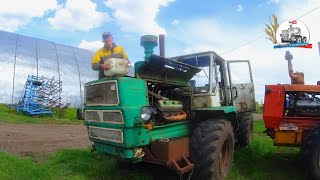 Пуск "легенды" трактора Т-150К "Гены"! Подкормка яровых на МТЗ-1221! (64-День 4-Сезона)