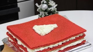 Красный бархат (Red Velvet) простой рецепт
